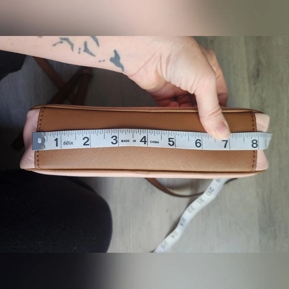 Michale kors jet set charm east west crossbody travel purse pink - Picture 4 of 16